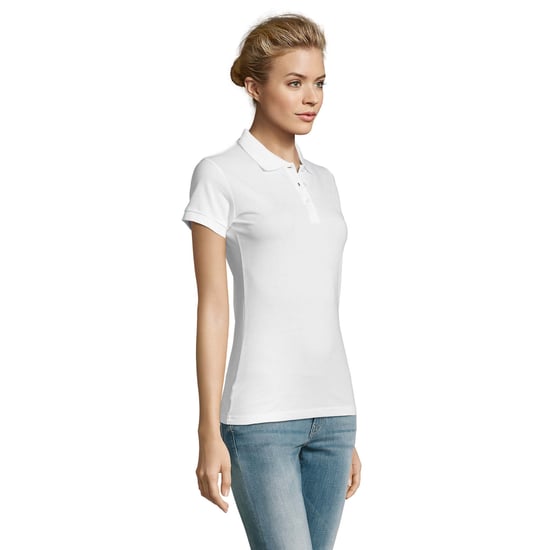 SOLS Dames/Dames Perfect Poloshirt (Wit) - Image 3