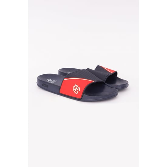 Crosshatch Heren Ventamoore Sliders (Marine / Rood) - Image 1