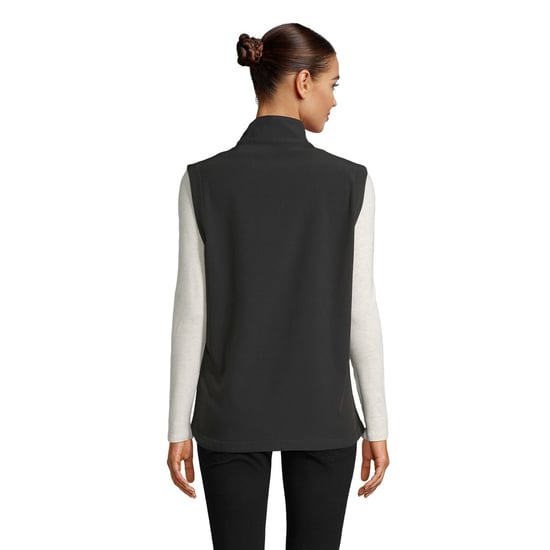 SOLS Dames/Dames Race Softshell Bodywarmer (Zwart) - Image 2