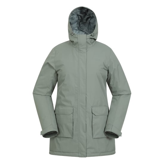 Mountain Warehouse Dames/Dames Ranger Waterafstotende Gewatteerde Parka (Kaki Groen) - Image 1