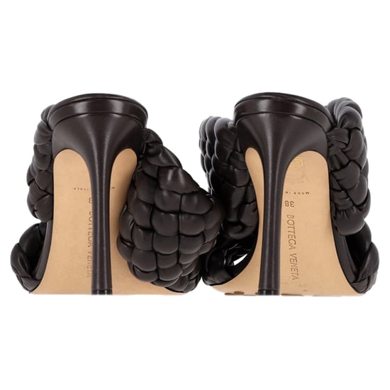 Bottega Veneta Intrecciato Slide Sandalen in Bruin Leer - Image 5
