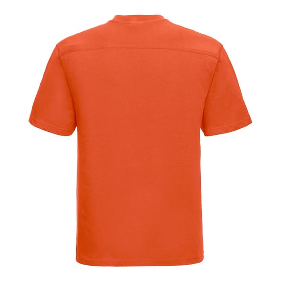 Russell Heren Zwaargewicht T-Shirt (Oranje) - Image 2