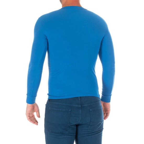 Men's long sleeve t-shirt with a medium high neck 1625-H