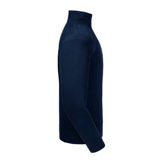 Russell Heren Authentieke Zip Neck Sweatshirt (Franse marine) - Image 3
