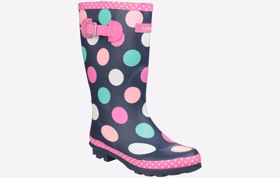 Cotswold Dotty Rubber Multicoloured Wellington Boots - Image 2