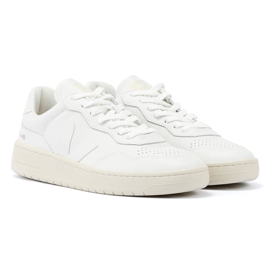 Veja V-90 Leder Heren Wit Sportschoenen - Image 1