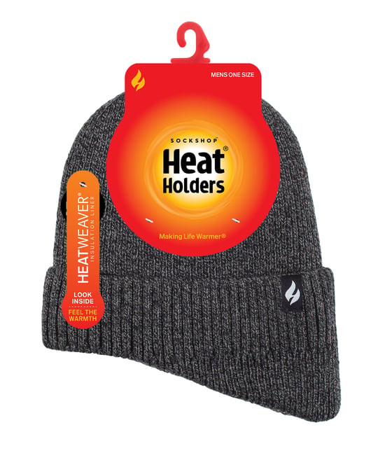 Heat Holders - Thermische hoed voor heren met verlaagde hals - Grijs - Image 2