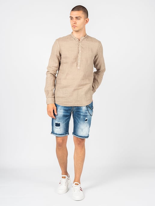 Xagon Man overhemd Lino Mannen beige - Image 2