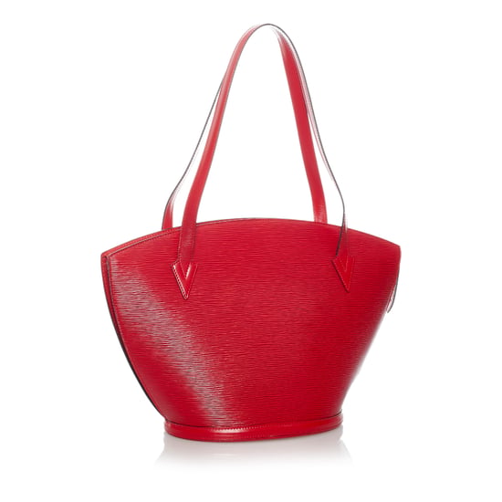 Vintage Louis Vuitton Epi Saint Jacques GM Long Strap Red