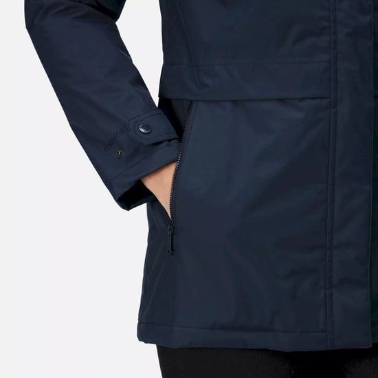 Regatta Dames/Dames Myla II Parka (Marine) - Image 5