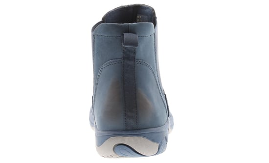 Free Spirit Womens Boots Ankle Preta Leather Slip On navy