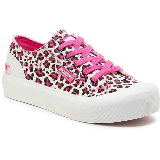 Rocket Dog Jazzin Plus Monroe Cotton Damestrainers Hot Pink - Image 1