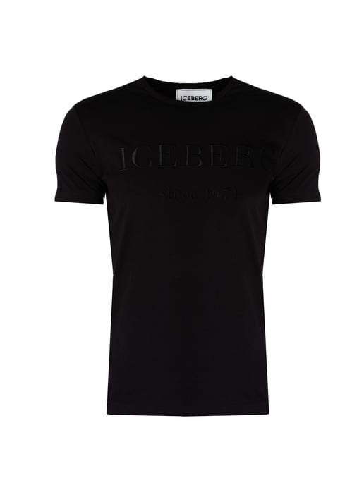 Iceberg T-Shirt C-Neck Mannen zwart - Image 1