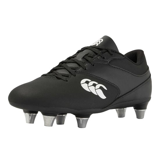 Canterbury Kinder/Kids Phoenix Raze Zachte Grond Rugbyschoenen (Zwart/Wit) - Image 1