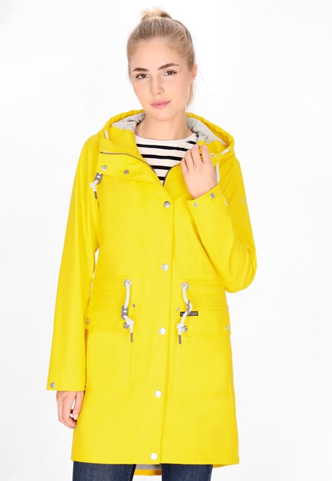 Schmuddelwedda Mackintosh Dames geel - Image 3