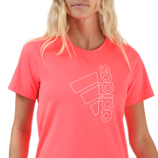 Women's adidas Tech Badge Of Sport T-Shirt in Pink