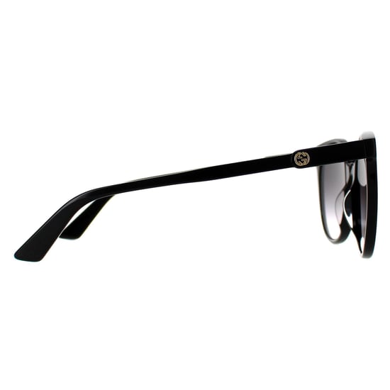 Gucci Round Womens Black Grey Gradient GG0488S