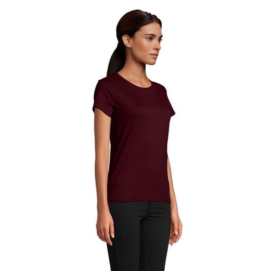 SOLS Dames/Dames Pioneer T-Shirt (Bourgondië) - Image 3