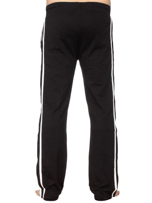 Enzo | Heren T-shirt & Broek Loungewear Set - Wit/Zwart - Image 4