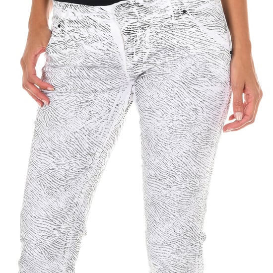 Long trousers with narrow cut hems 70DBF0585-R216 woman