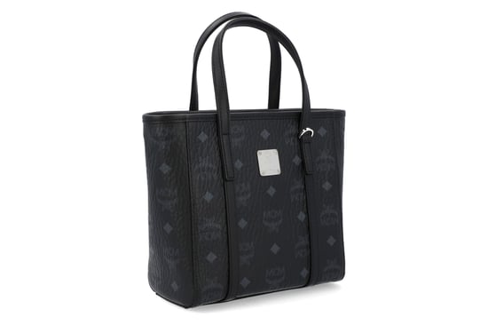 Mcm Women Toni Shopper In Brown Visetos - Image 1