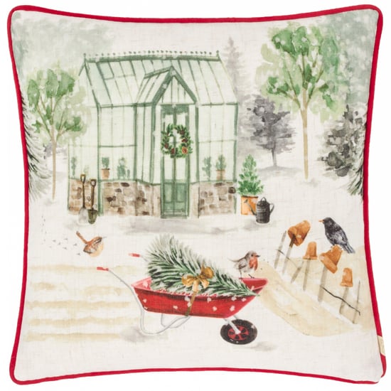Evans Lichfield Winter Garden Printed Cushion Cover