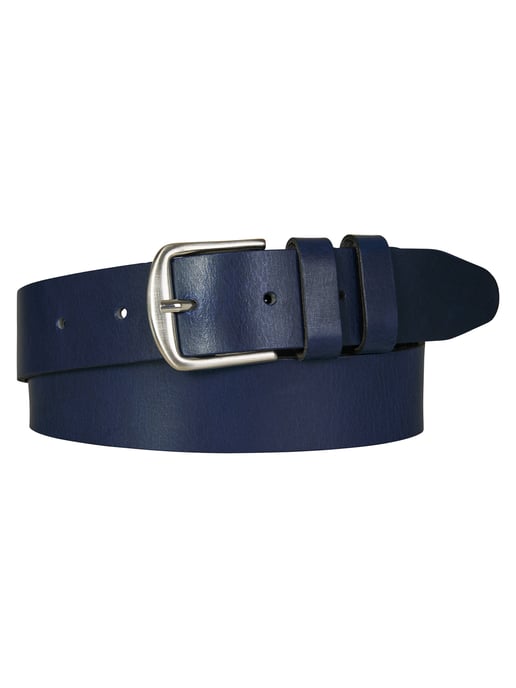 Petrol Industries - Heren Leren Riem - Blauw - Image 1