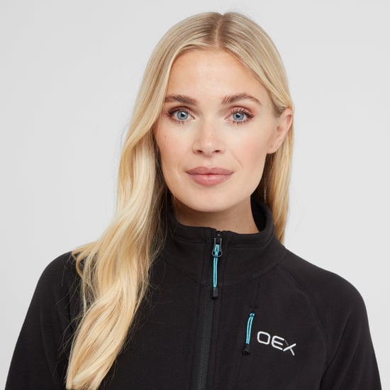 OEX Women's Ardmore Full Zip Fleece with Chest Pocket, Warm & Lightweight Mid-layer