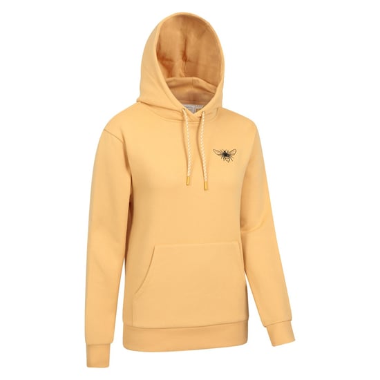 Mountain Warehouse Dames/Dames Bij Geborduurde Hoodie (Geel) - Image 4