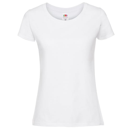 Fruit Of The Loom Vrouwen / Dames Ringgesponnen Premium T-Shirt (Snow) - Image 1