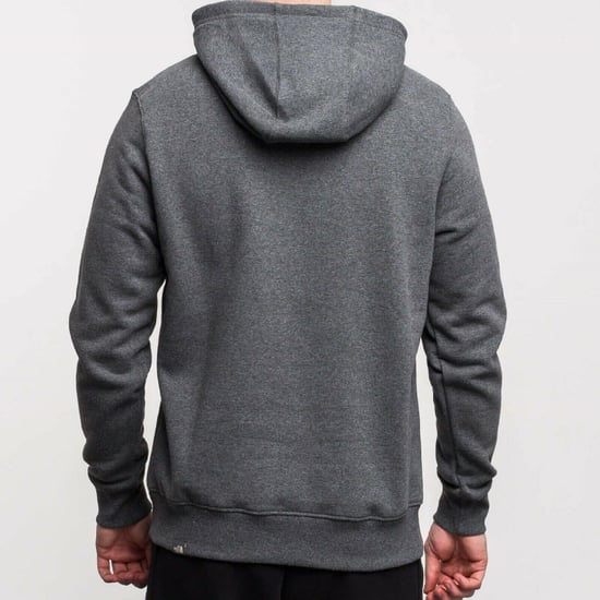 The North Face Mens Drew Peak Embroidery Overhead Hoodie Grey