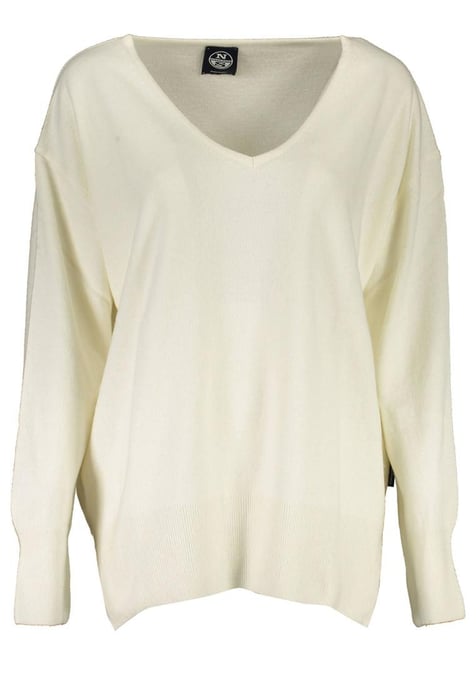 North Sails Women's White Wool Shirt