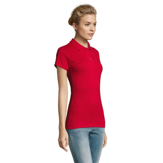 SOLS Dames/Dames Perfect Poloshirt (Rood) - Image 3