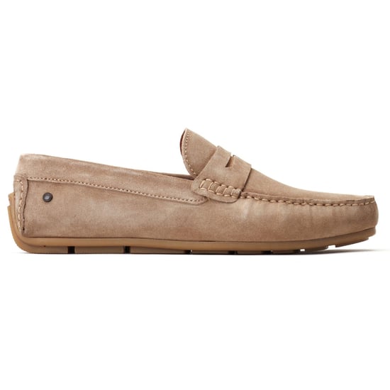 Base London Collins Leer Heren Sand Loafers - Image 5
