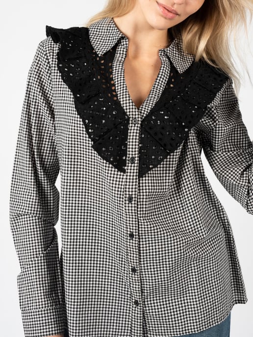 Pinko overhemd Lodi Vrouw zwart - Image 5