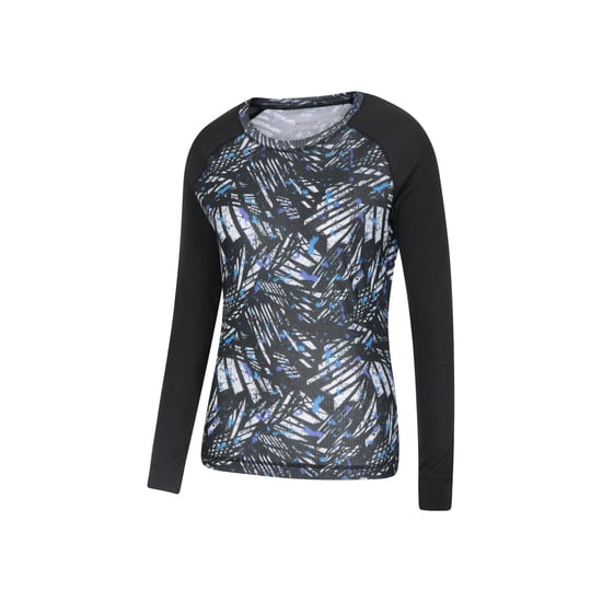 Mountain Warehouse Dames/Dames Talus Bedrukte Thermo Top (Grijs) - Image 2