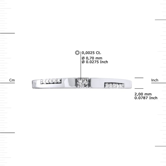 DIADEMA - Ring - Diamonds - White Gold