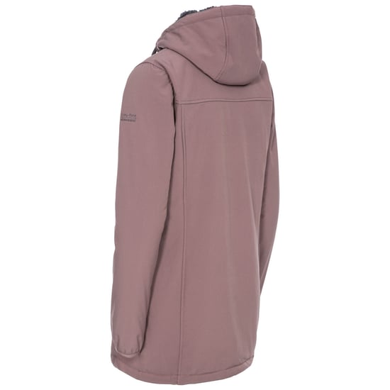Trespass Womens/Ladies Kristen Longer Length Hooded Waterproof Jacket (Dusty Heather)