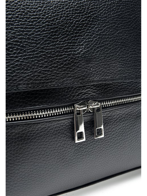 Roberta M SS22 RM 1758 Zwart Rundleer Tas - Image 3