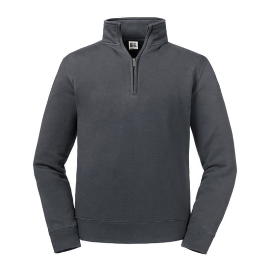 Russell Heren Authentieke Kwartier Ritssweatshirt (Konvooi Grijs) - Image 1