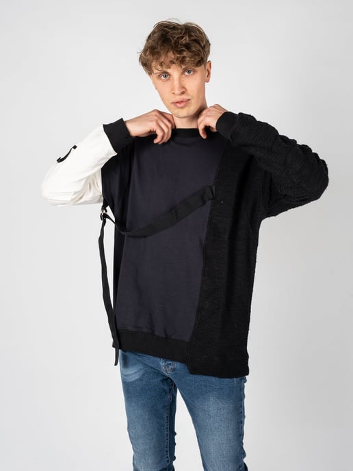 Nicolo Tonetto blouse Lien Mannen zwart - Image 3