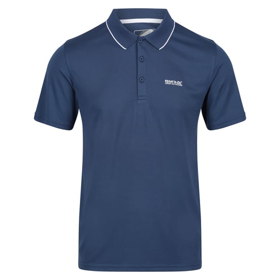 Regatta Mens Maverick V Active Polo Shirt (Moonlight Denim)