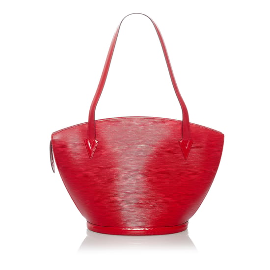 Vintage Louis Vuitton Epi Saint Jacques GM Long Strap Red