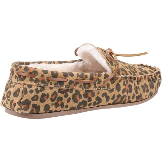 Hush Puppies Dames/dames Allie Luipaardprint Suède Slippers (Bruin) - Image 2