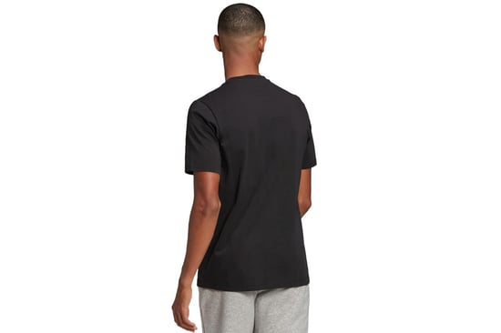 Men's adidas Essentials Big Logo T-Shirt in Black - Image 2