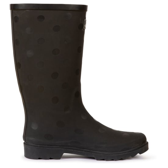 Trespass Womens/Ladies Elena Polka Dot Wellington Boots (Black)