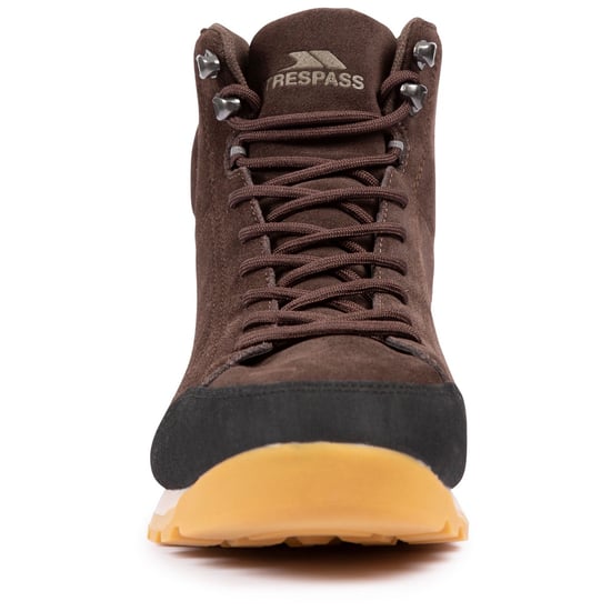 Trespass Mens Gale Suede Walking Boots (Dark Brown)