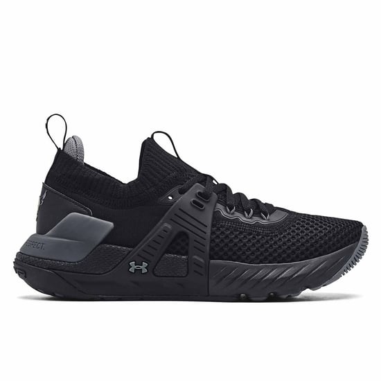 Under Armour Project Rock 4 Black Womens Trainers