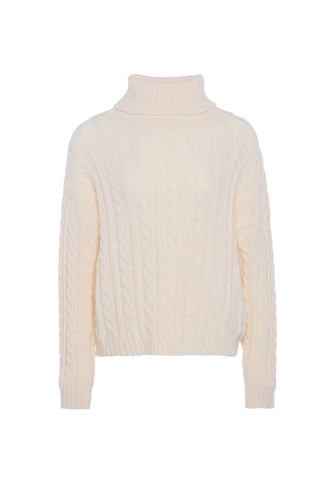 Mymo Jumper Dames wolwit - Image 1