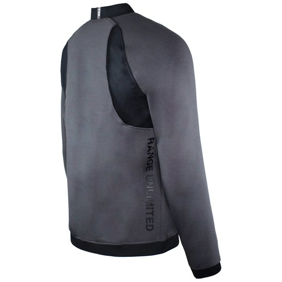 Under Armour Storm Long Sleeve Collared Dark Grey Mens Bomber Jacket 1356956 010